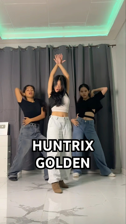 HUNTRIX - Golden Dance Cover | Kpop Demon Hunters #huntrix #kpopdemonhunters #dancechallenge