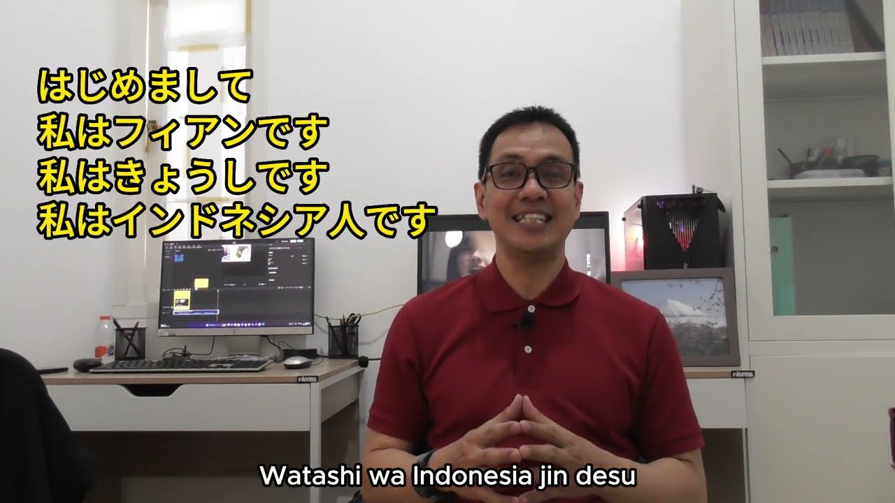 POLA KALIMAT PALING SIMPEL DALAM BAHASA JEPANG!! [～ wa ~ desu]