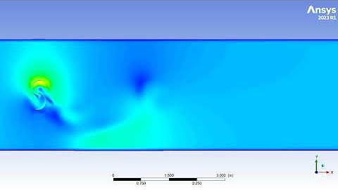 ANSYS Project - 2 Half Circle Propeller Animation