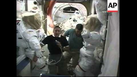 The astronaut who lost her tool bag on a spacewalk admits she made a mistake and says she should hav