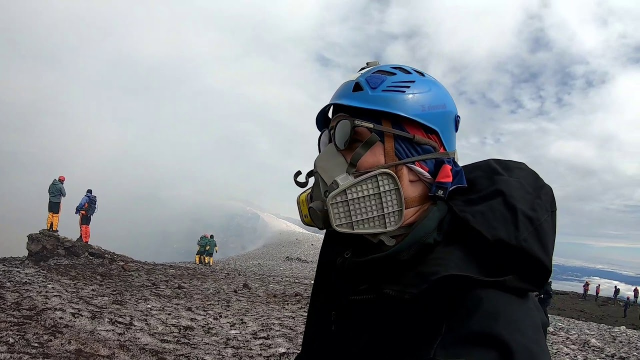 Climbing Volcano Villarrica - Pucon, Chile - GoPro