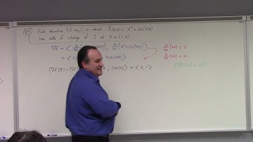 Multivariate Calculus: geometry of gradient vector field in 2D, 9-15-25