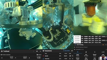 Printing Ender3KE Doom Slayer Filamarine