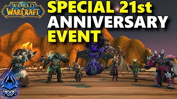 Everything That Is NEW In The World of Warcraft 21st Anniversary Event & MORE World of Warcraft NEWS