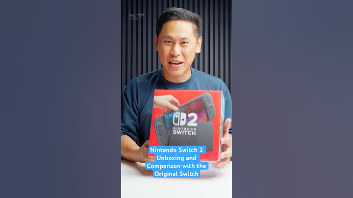 Nintendo Switch 2 Unboxing and Comparison with the Original Switch