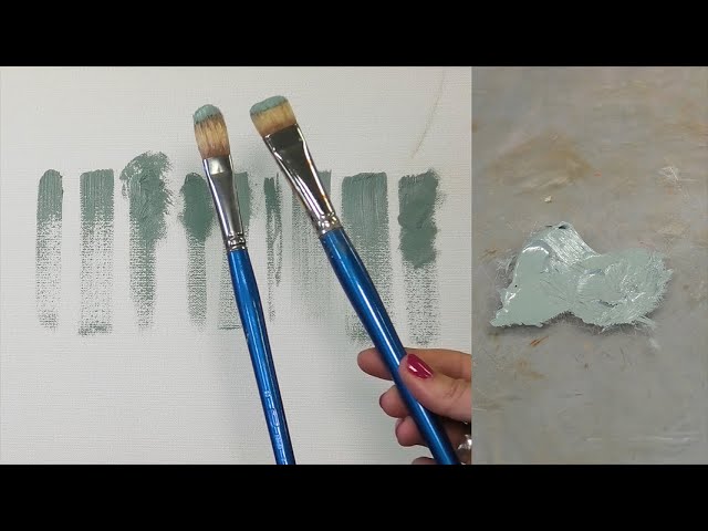 Types of paint brushes and their uses# complete guide 