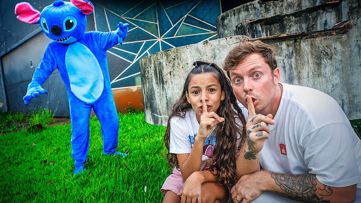 O Stitch do Mal esta atras de nós!