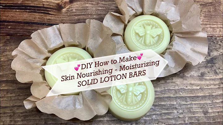 DIY Recipe How to Make Super Moisturizing SOLID LO...
