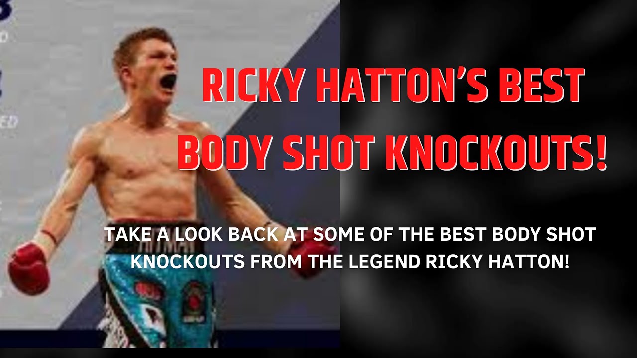 Tribute the one and only Ricky Hatton! Best Body Shot Knockout's!