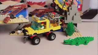 Regnfuld omfavne væv LEGO Set Review: Town Outback Amazon Crossing (6490) from 1997 - YouTube