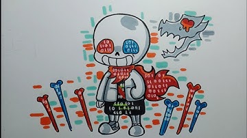 How To Draw Faltal Error sans chibi very Easy