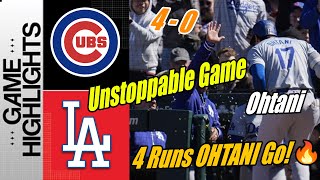 Dodgers vs Cubs [Today Highlights] 4 Runs OHTANI Go! [Unstoppable Game] | MLB Highlights by Trai Quê 84 429 views 1 month ago 24 minutes