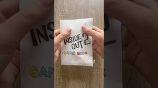 Inside Out 2 game book ✏️ Paper DIY #gamebook