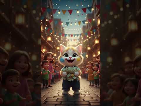 القط الرس ام اللي بقى مشهور وأول هدية كانت لمامته كيدز قصص اطفال