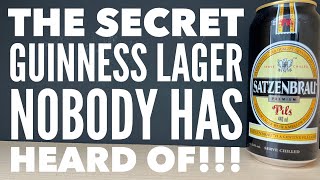 The Secret Guinness Lager Nobody Has Heard Of!!! Satzenbrau Premium Pils Lager Review