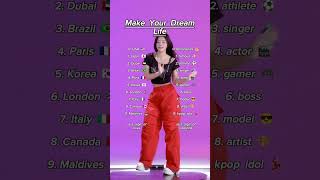 Make Your Dream Life! #shorts #kpop #trending #twice #katseye #lesserafim #ive #facts #love #music