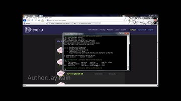Using git to push and run ruby applications on heroku