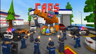 School party craft | Three big monsters attacked the showroom in school party craft