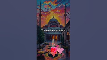 You are the universe in ecstatic motion