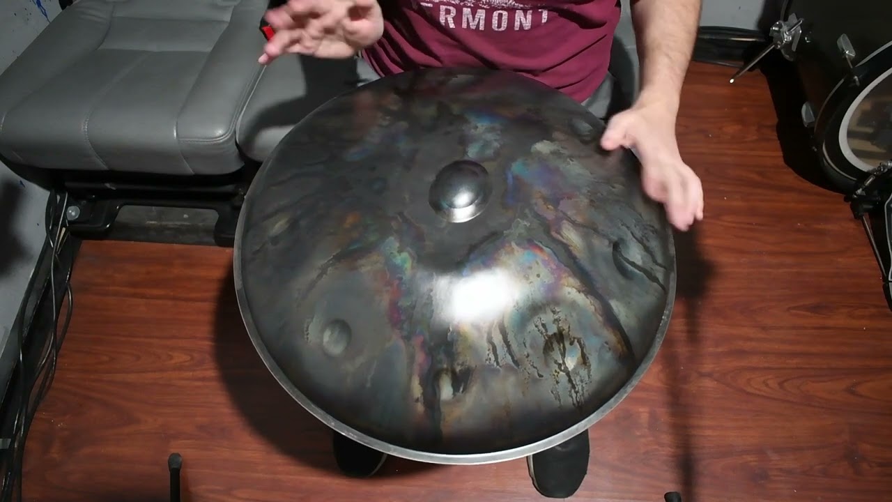Hamsa Handpans - F Golden Rose 9 SUPERNOVA