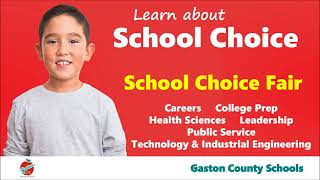 Learn about School Choice in Gaston County