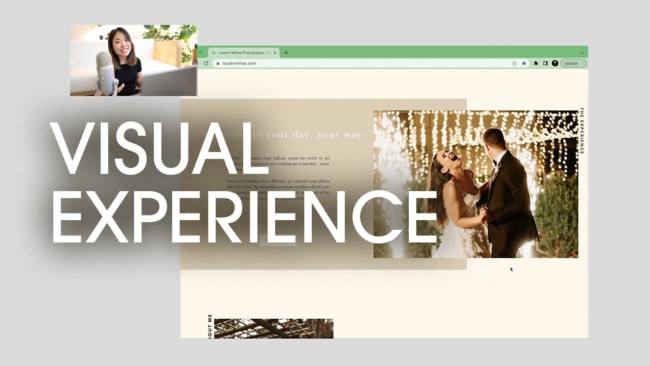 Youtube First Visual Website Website Design & Visual Experience with Lauren Mihae - YouTube