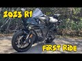 Finally Buying My Dream Superbike! - 2023 Yamaha R1 First Ride
