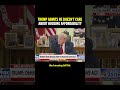 Trump on housing affordability: "It's so unimportant."