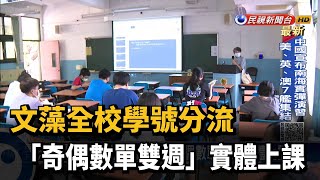 文藻全校學號分流 「奇偶數單雙週」實體上課－民視台語新聞
