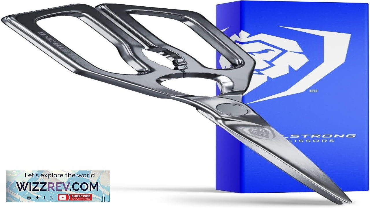 Кухонные ножницы Dalstrong, универсальные, японские, из нержавеющей стали, для обеих рук