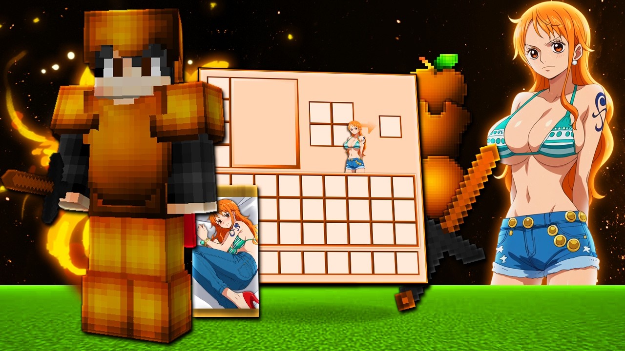 Nami 32x - minecraft bedwars texture pack (anime texture pack) - YouTube