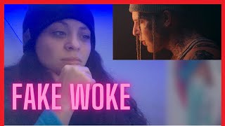 REACTING AT WORK to: Fake Woke by Tom MacDonald