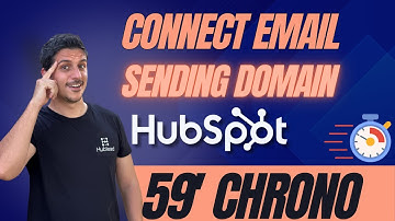 How to Connect Email Sending Domain in HubSpot | 59-Second Tutorial