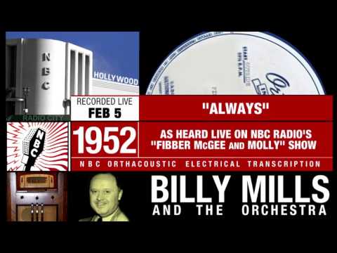 ＋-1952---always-|-billy-mills-orchestra-[live-broadcast---nbc]
