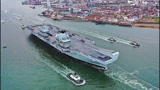 UK Carrier Strike Group sails (Short edit) screenshot 5