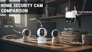 Top 4 CCTV Cameras India⚡Best WiFi Security Camera for Home & Outdoor⚡Budget CCTV Review