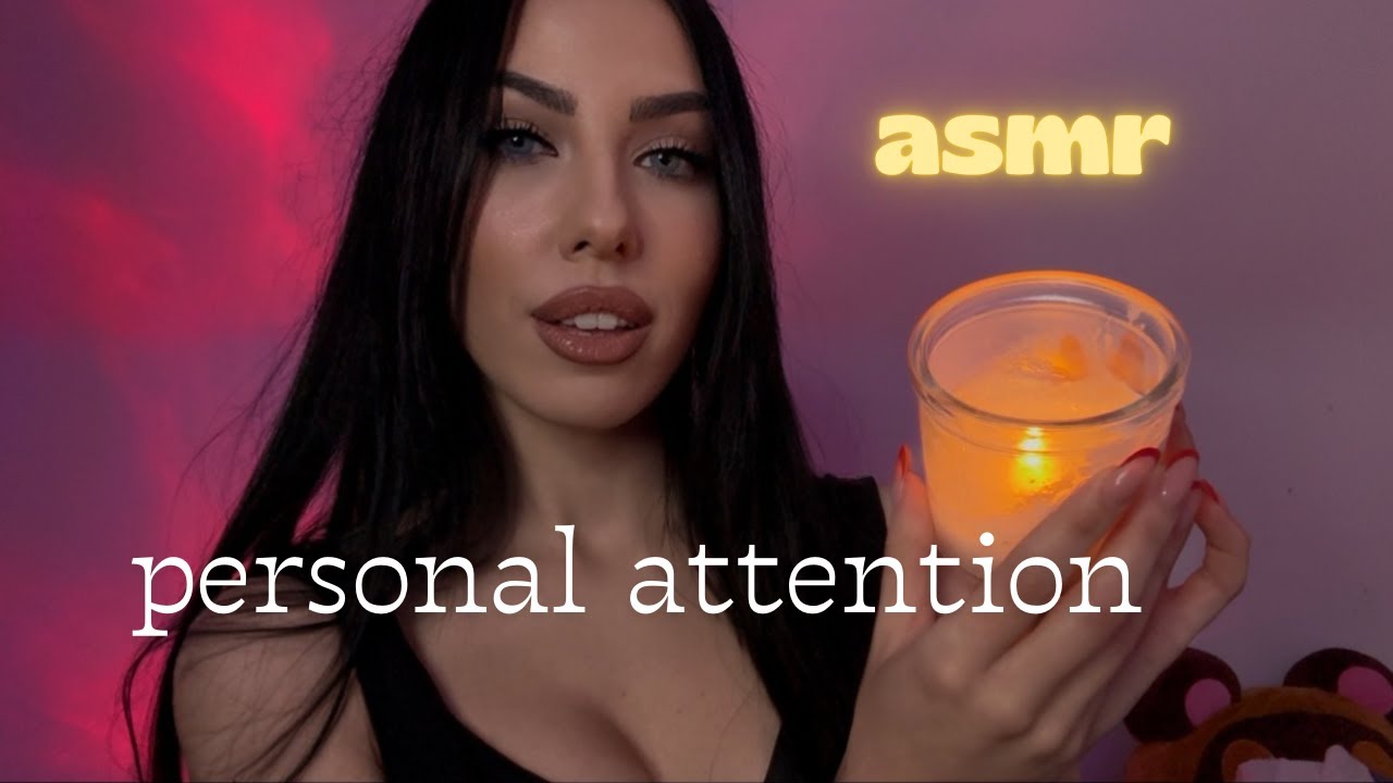 ASMR Personal Attention Per Dormire 💓 ⭐ (treccine, massaggi, face brushing, plucking, tapping etc.)