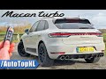 2020 PORSCHE Macan TURBO Facelift REVIEW on AUTOBAHN (NO SPEED LIMIT) by AutoTopNL