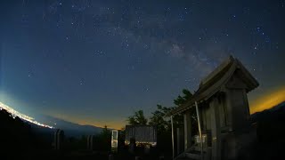 【旬景とやま】牛岳の天の川