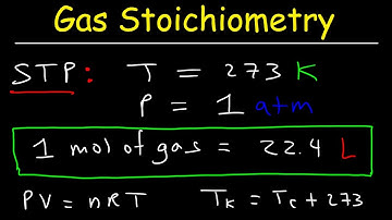 Gas Stoichiometry Problems