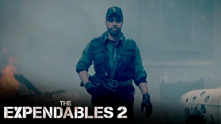 'One Man Army' Scene | The Expendables 2 | Chuck Norris Scene