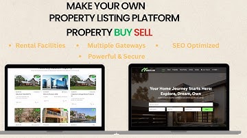 How To Make Own Property Listing Platform | Property BUY And SELL