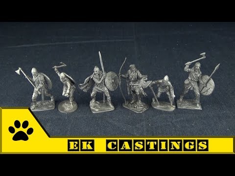EK Castings. ВИМ, оловянные солдатики - Викинги.