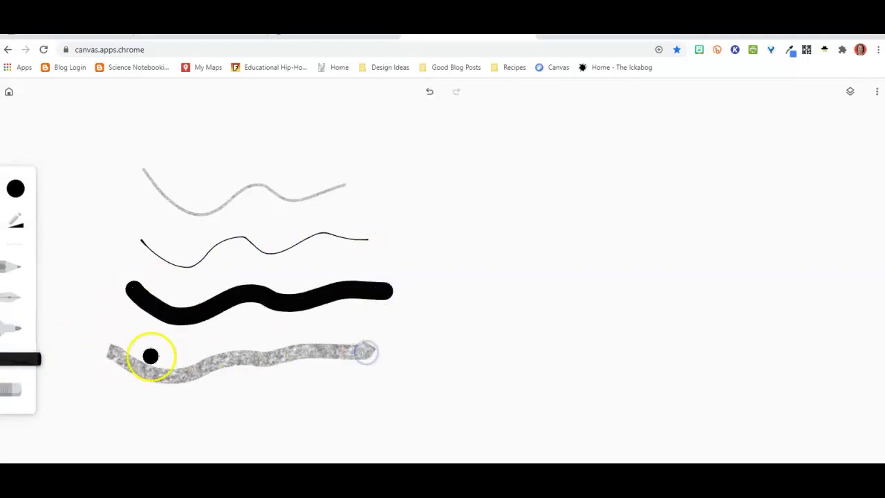 Canvas Chrome Drawing Site