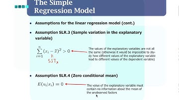 Econometrics 2020 Lecture 2 SLR-properties