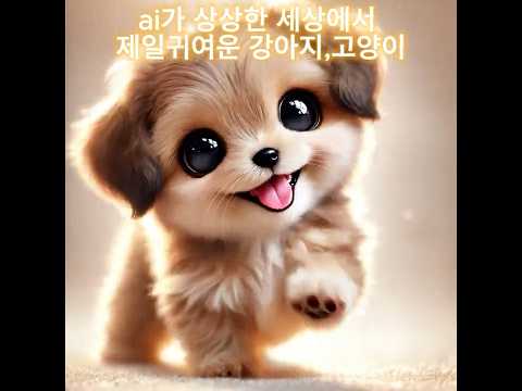 귀여움 지구  1등 강아지,고양이