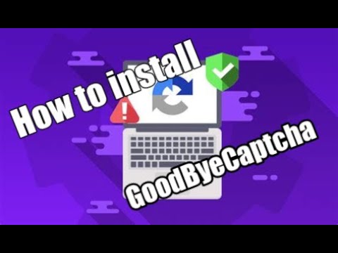 How to install goodbyecaptcha