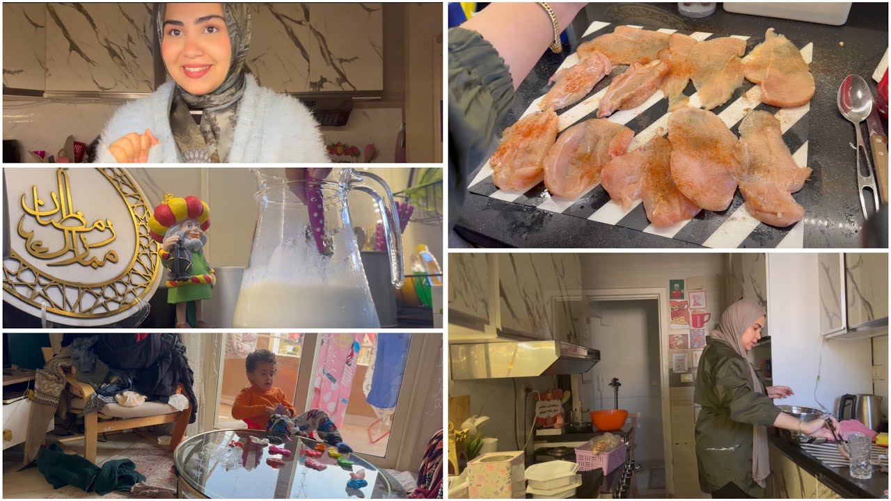 واخيراً رجعت بيتي علي خير❤️| استقبال زوجي العزيز ✨بفطور يشهي🥹