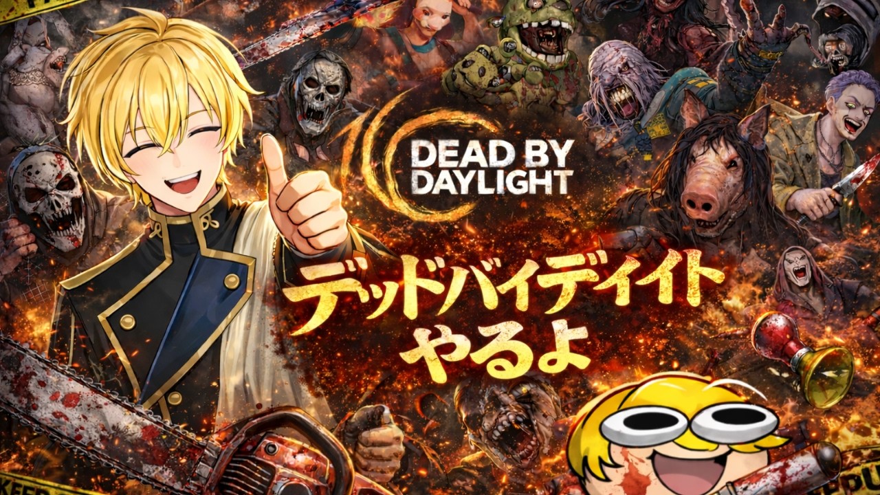 【DBD】ただいま！ツイッチも同時配信できるようになりました！天才かもしれない