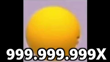 Emoji slowly turning with concrete scraping sound and glass shatter at the end meme speed 999x